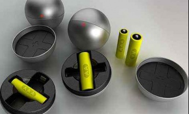 健身球啟發環保電池充電器